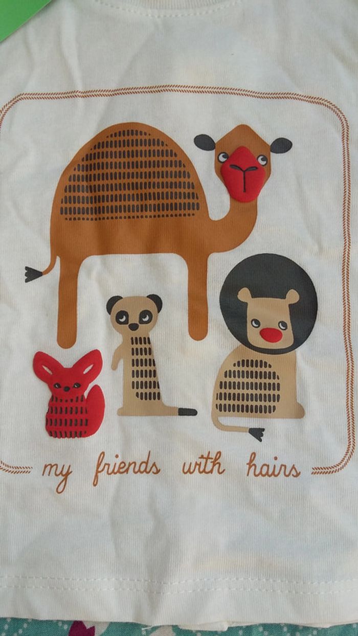 T-shirt été Obaïbi 3 mois - photo numéro 2