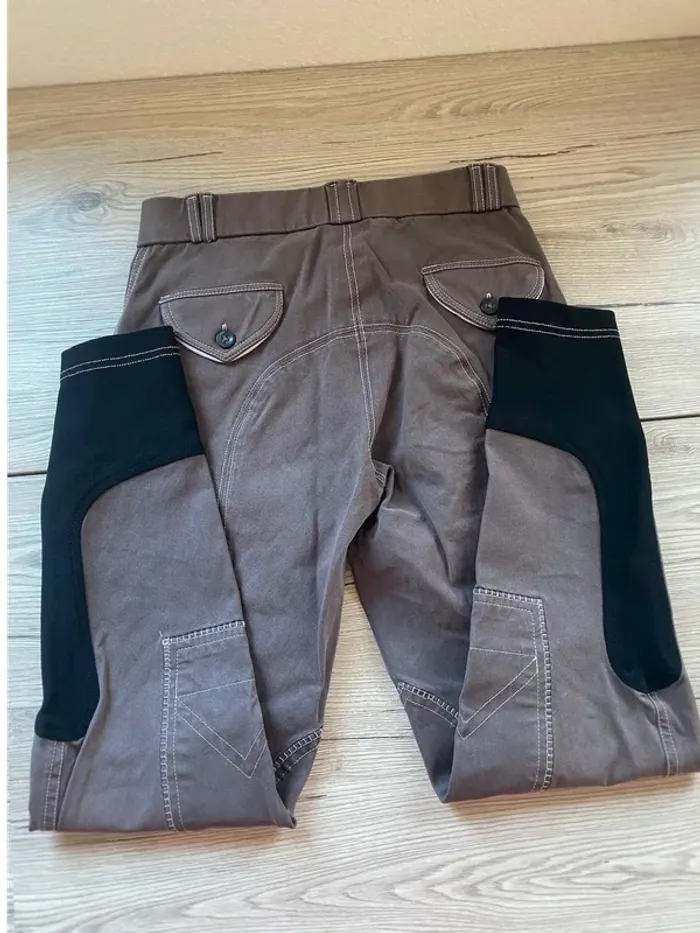 Pantalon Equitheme  – Taille  36 –  Brun  – Très bon  état - photo numéro 3