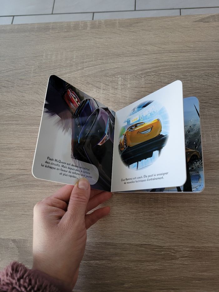 Livre L'entraînement de Flash MCqueen - photo numéro 4