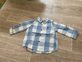 Chemise à carreaux