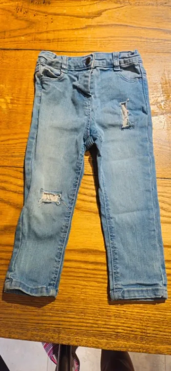 Pantalon jean tape a l'oeil 86cm 23mois