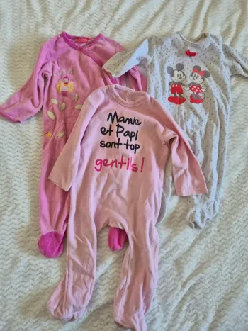 Lot de 3 pyjamas 18 mois