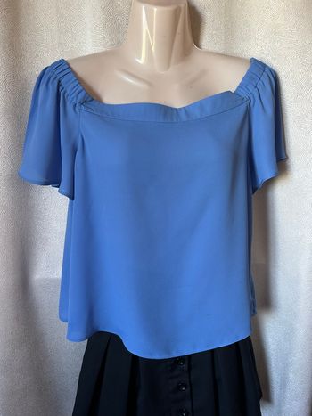 Tunique bleu taille 38 new look