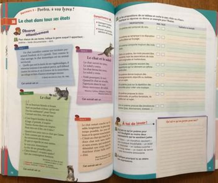 Français 6ème - Mon cahier de lecture et d’écriture - Bordas - photo numéro 6