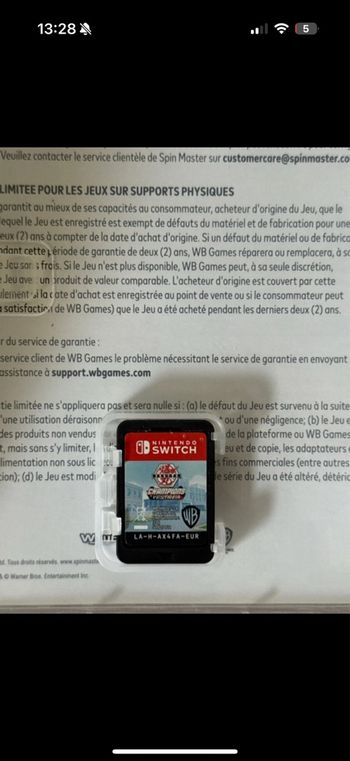 Jeux de Nintendo switch