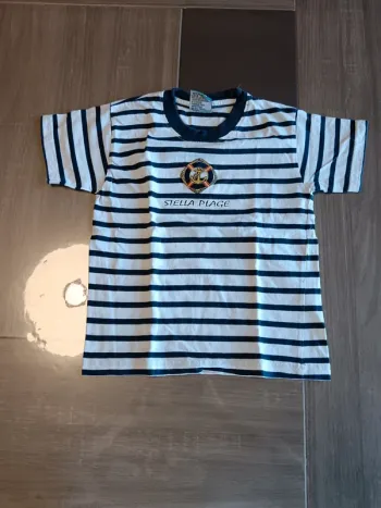 T-shirts marinières garçons 4 ans