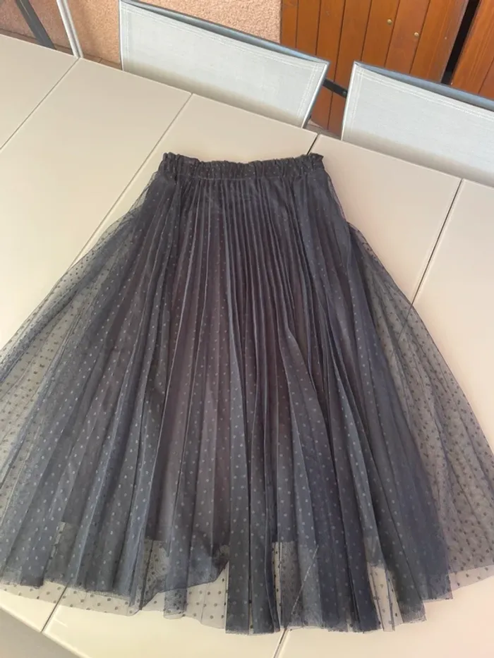 Jupe longue plissée Stradivarius taille S