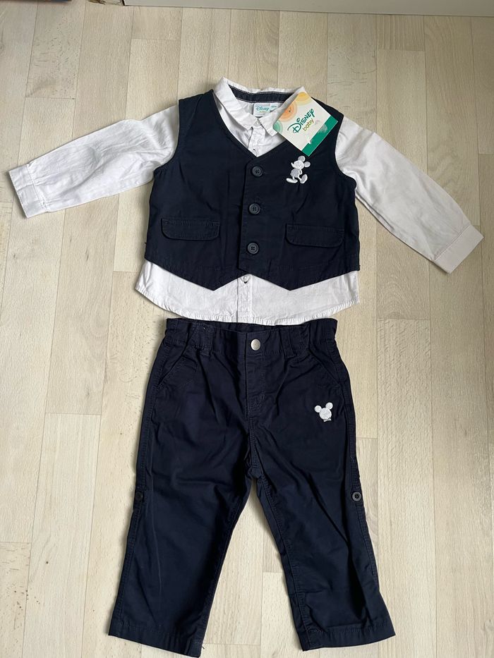 Ensemble costume bébé Disney 12 mois