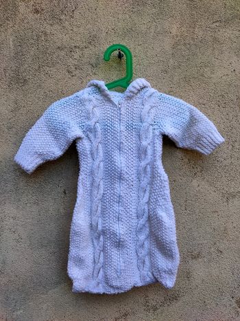 Nid d'ange en tricot