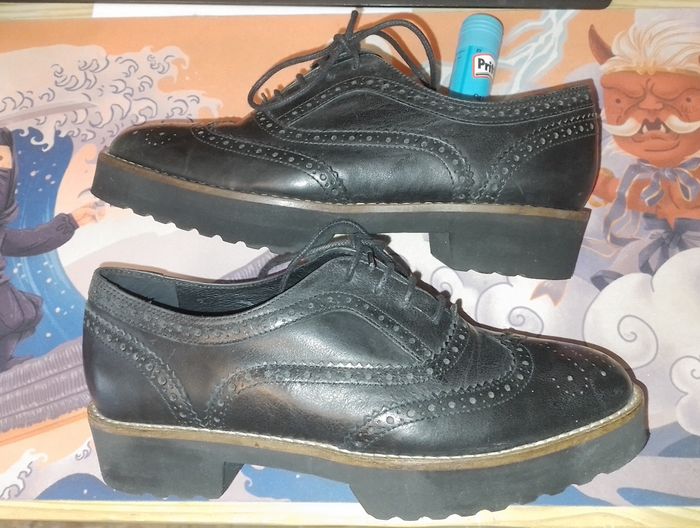 derbies cuir Minelli T36 - photo numéro 8