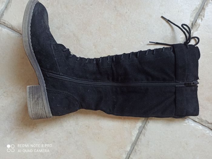 Bottes effet daim - photo numéro 4