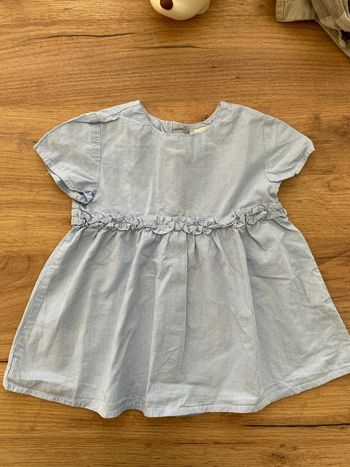 Chemisier manches courtes fille enfant