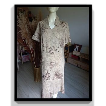 Robe imprimée taille 54