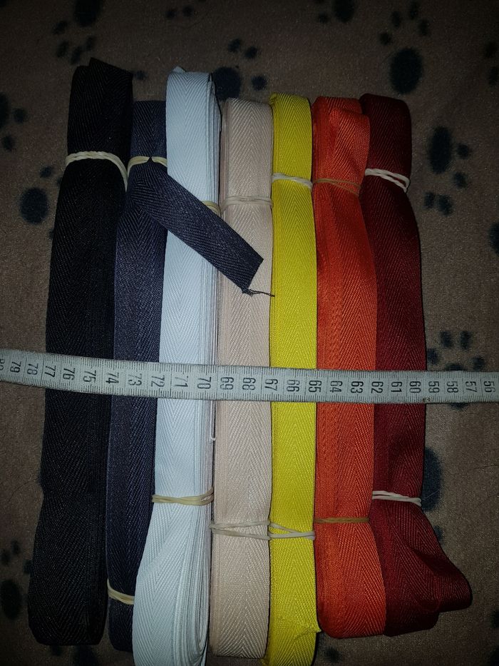 Sangle noire 15 et 25mm nylon - photo numéro 3