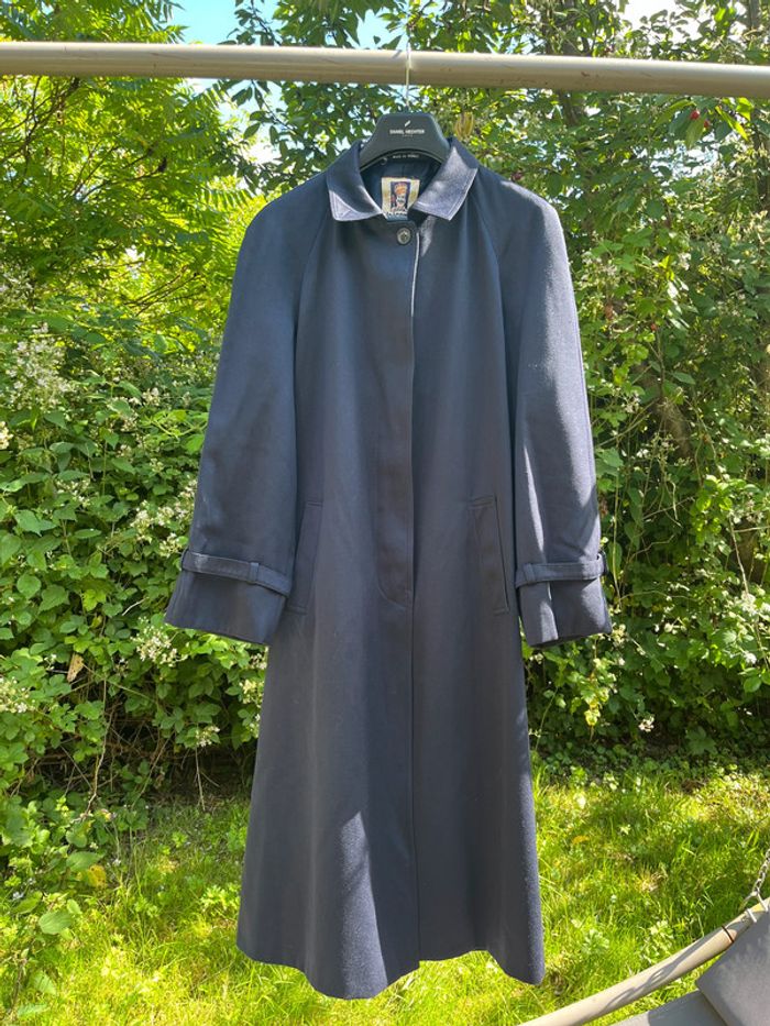 Superbe gabardine vintage T 38/40 Made in France Valentin Paris - photo numéro 3