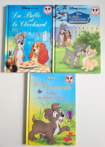 Livre La belle et le clochard 1-2&3