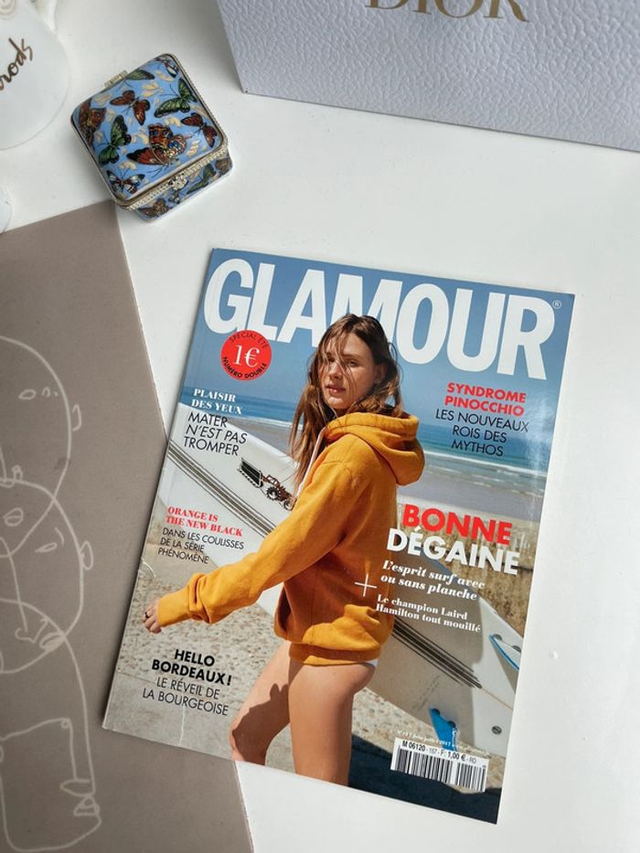 Glamour magazine - Bella Hadid - François civil