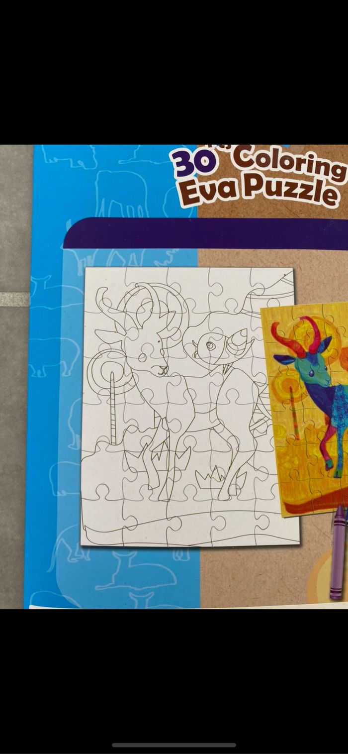 Puzzle à colorier - photo numéro 9