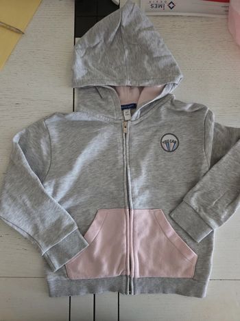 Gilet zip okaidi 6 ans