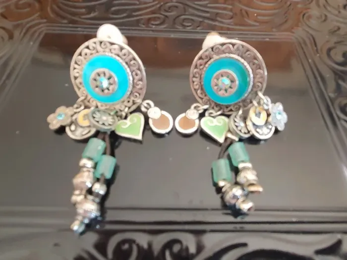 Parure Ethnique pierre turquoise - photo numéro 6