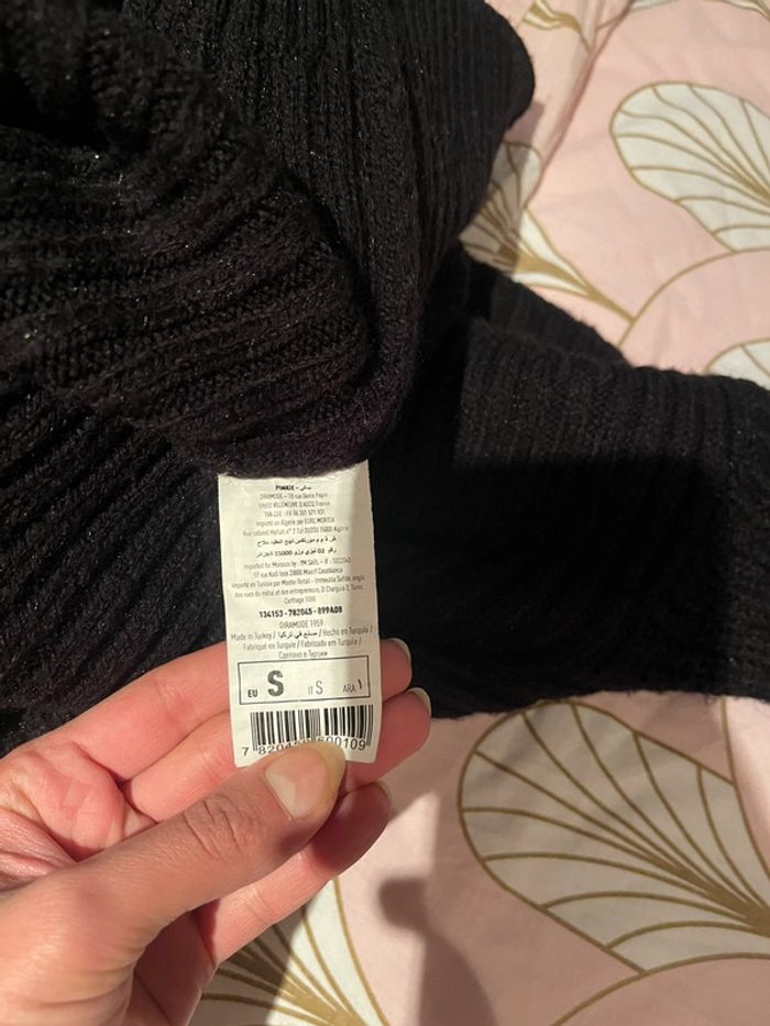Robe pull noire Pimkie taille S – Parfaite pour l’hiver ! - photo numéro 5