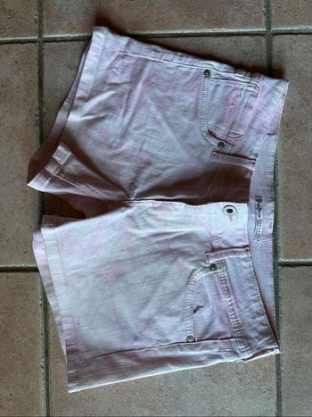 Short jean rose Pépé Jeans taille 30 (40 FR)
