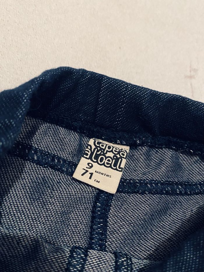 Legging pantalon TAO 9 mois • Bleu foncé • Confort & style – Très bon état - photo numéro 2