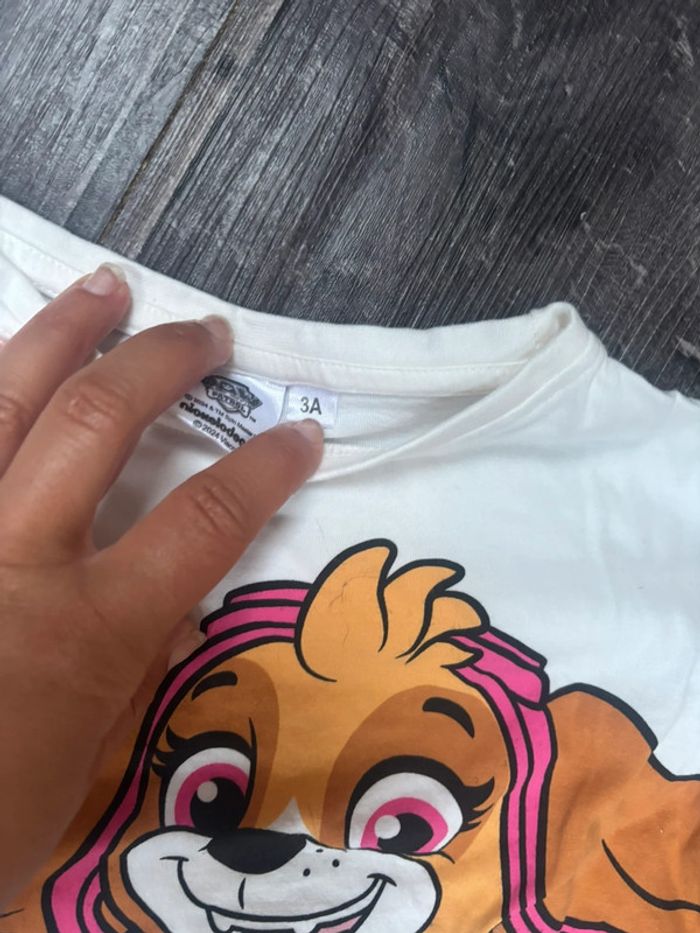Haut pat patrouille fille 3 ans - photo numéro 3