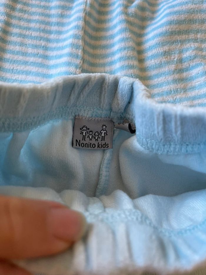 Lot de 2 short en éponge bleu - photo numéro 4