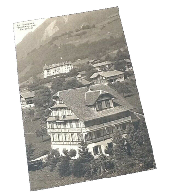 Carte postale ancienne Lungern (Suisse)