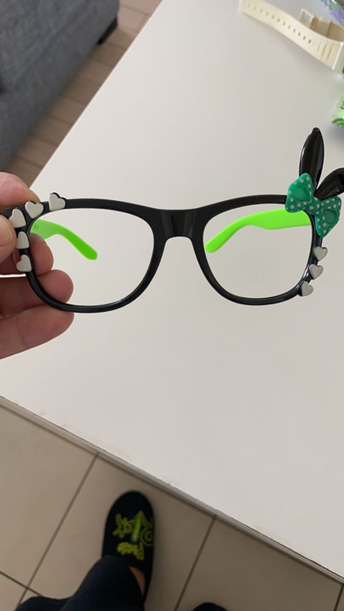 Lunette fantaisie sans verre - photo numéro 2