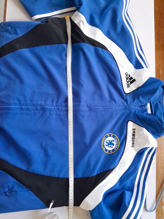 Magnifique veste adidas brodé  chelsea club Samsung 198 cm modèle 2008 - photo numéro 17