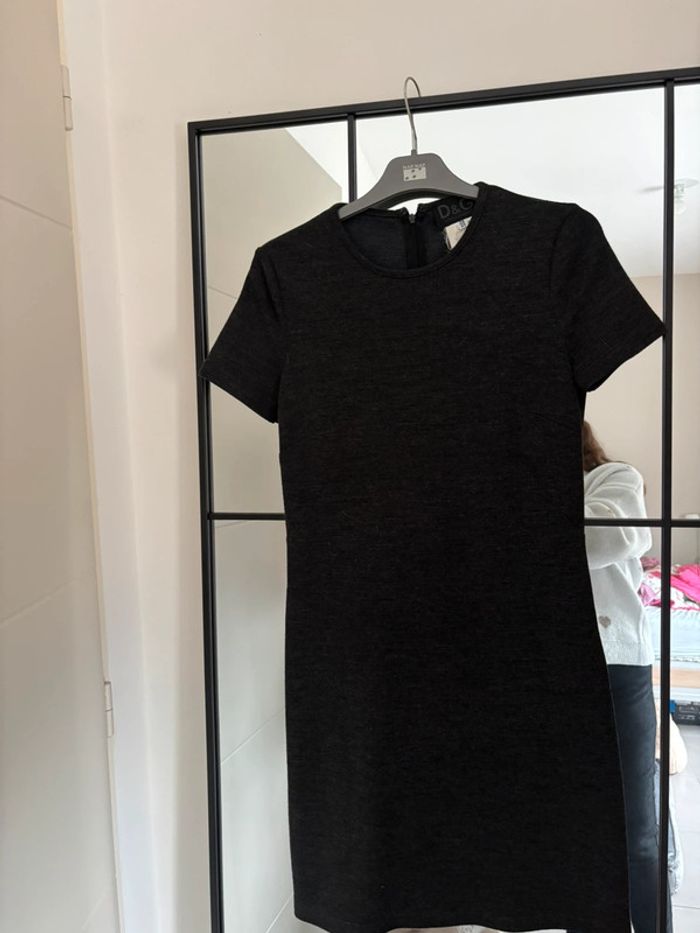 Robe Dolce Gabana Grise Foncé - photo numéro 3