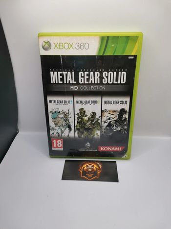 Jeux Xbox 360 metal gear solid HD collection