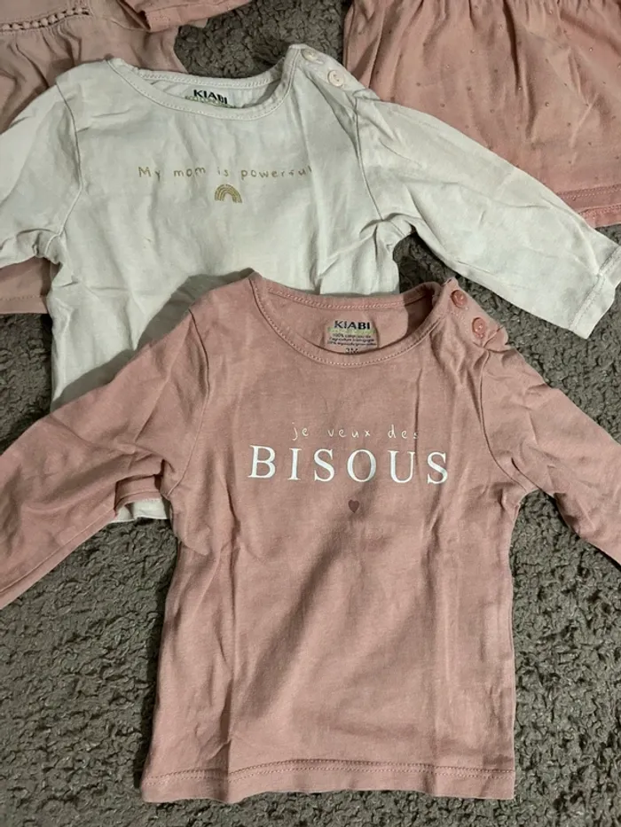 Lot de t-shirt fille - photo numéro 3