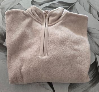 Pull polaire 9/10ans  mix creme 