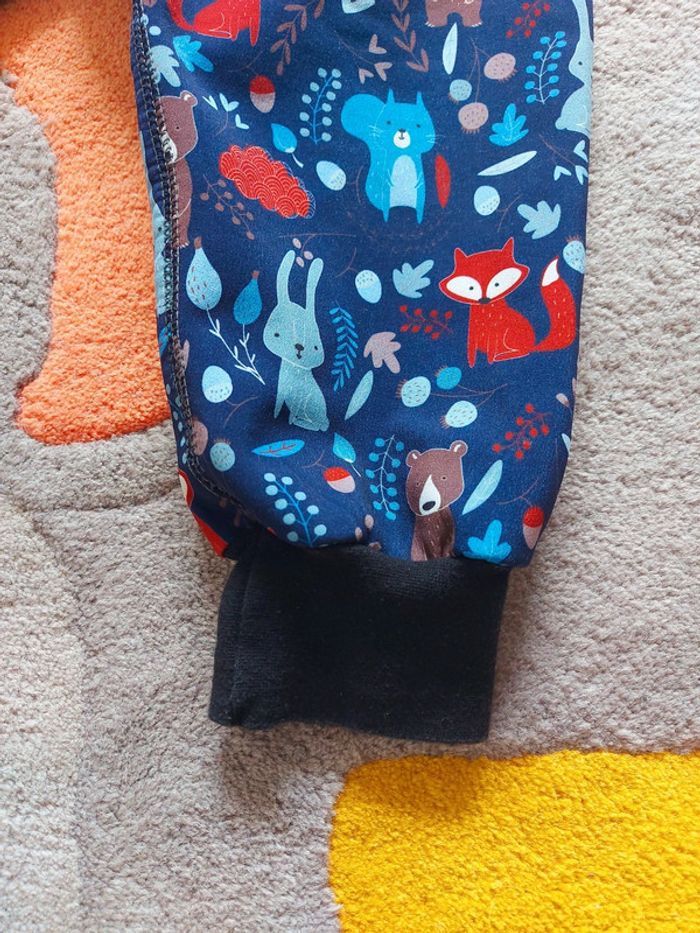 Combinaison softshell IELM 92cm lapins ours renards - photo numéro 4