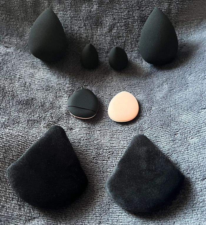 Lot de 8 beauty blinder noir neuf