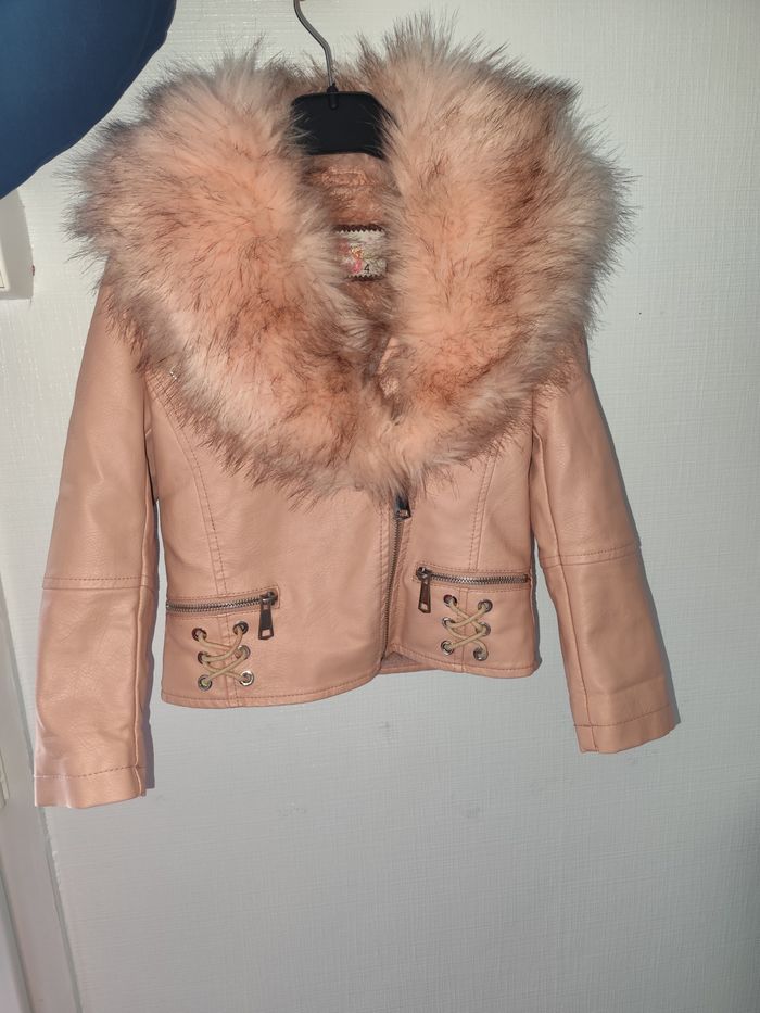 Veste semi cuire