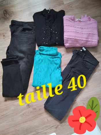 Vêtements femme taille 40 excellent état 