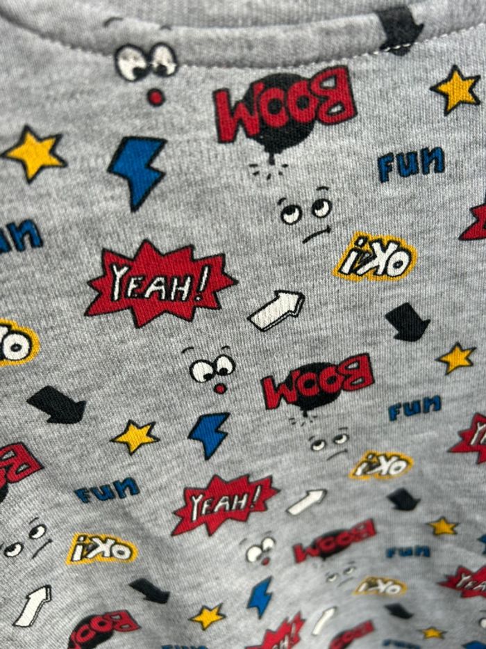 Tee shirt manches longues gris orchestra,12 mois - photo numéro 7