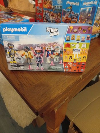 Playmobil personnage cascadeurs neuf dès 5 ans