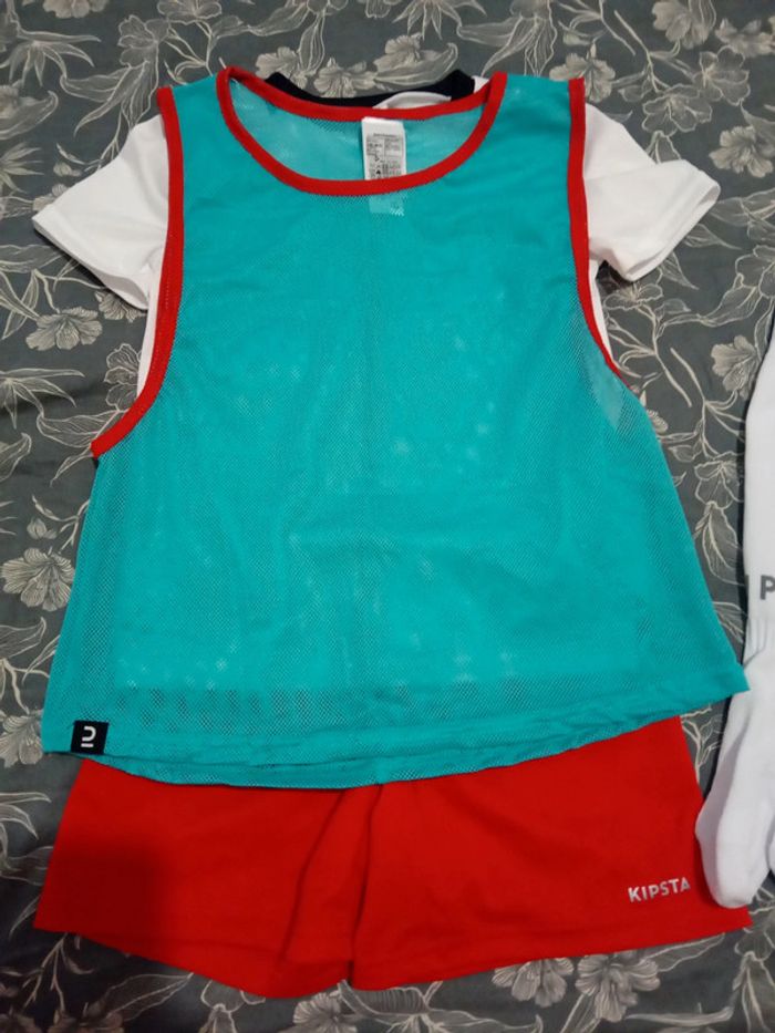 Ensemble foot 5-6 ans kipsta