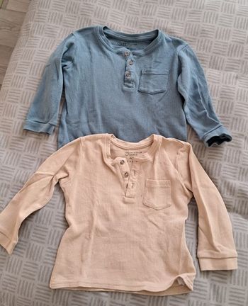 2 polos Primark 18 24 mois