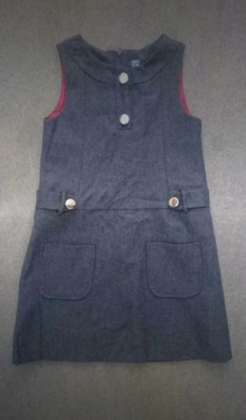 Robe gris foncé enfant Zara