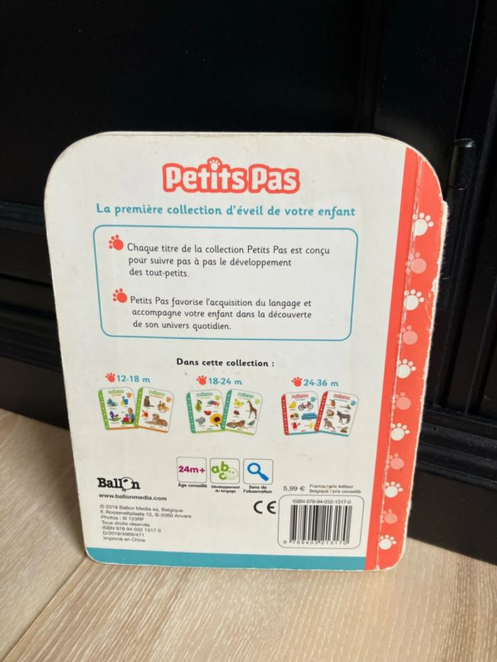 Livre « petits pas » les mots - photo numéro 2