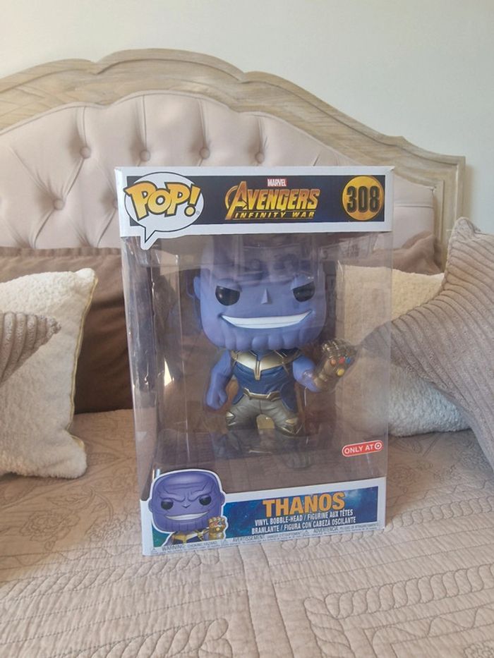 Figurine funko pop thanos jumbo Infinitif wars marvel avengers