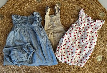 Lot salopette/robe
