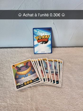 Lot de cartes Yo-Kai Watch - Hasbro - Collection