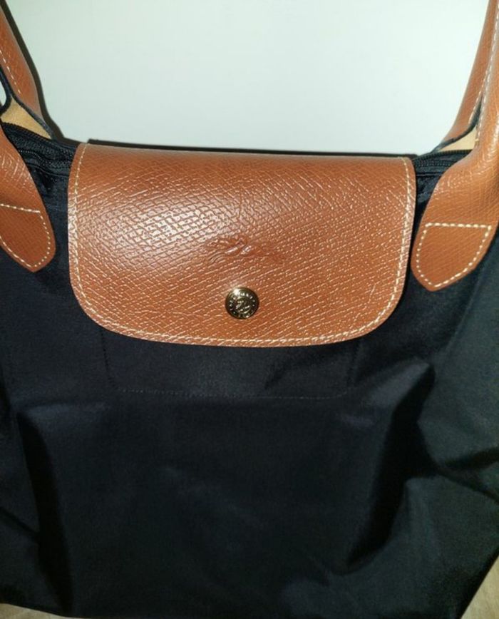 Sac Longchamp le pliage taille L noir - photo numéro 2